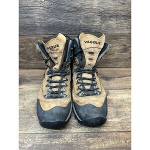 Vasque GTX Gore Tex Hiking Shoes Vibram Brown 9 Men‎ Boots